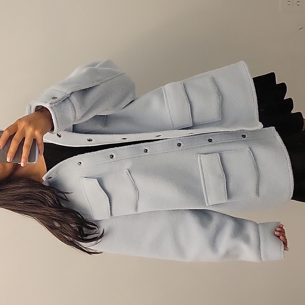 Alfani Blue Shacket - Picture 5 of 5